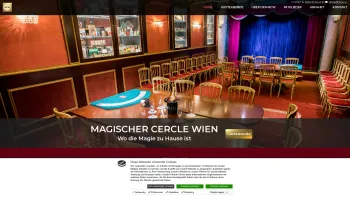 Website Screenshot: Magischer Cercle mcw - MAGISCHER CERCLE WIEN - Wo die Magie zu Hause ist - Date: 2023-06-23 12:06:47