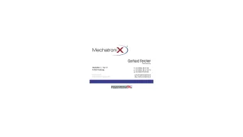 Website Screenshot: MechatroniX - MechatroniX - Date: 2023-06-23 12:06:49