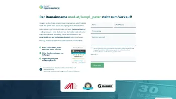Website Screenshot: Dr.med. Peter Lampl - Domain for Sale - smartperformance.eu - Date: 2023-06-14 16:37:28