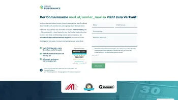 Website Screenshot: Dr. Marisa Remler - Domain for Sale - smartperformance.eu - Date: 2023-06-23 12:06:49