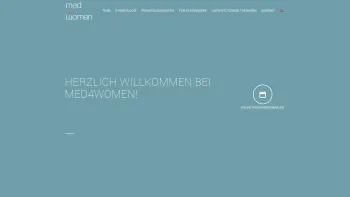 Website Screenshot: med4women.at - med4women - Ihr Zentrum für Frauengesundheit in Wien - Date: 2023-06-15 16:02:34