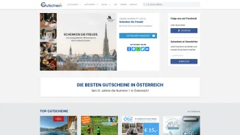 Website Screenshot: MediaPages - Ihr Gutscheinheft im Internet - Gutschein.at - Date: 2023-06-23 12:06:50