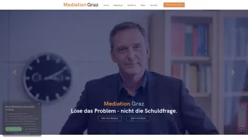Website Screenshot: Mediation Graz - Mediation Graz - Date: 2023-06-23 12:06:52
