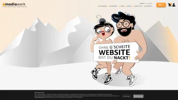 Website Screenshot: mediawerk Austria v5.00 - mediawerk - Webdesign und Softwareentwicklung aus Tirol - Date: 2023-06-23 12:06:52