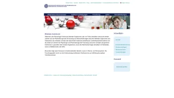 Website Screenshot: Institut f Pharmakologie d Universität Pharmakologie Wien - ZPP - Date: 2023-06-23 12:06:52