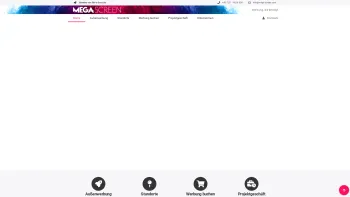 Website Screenshot: Dipl.Ing. Georg Megascreen - MEGA-Screen – Werbung, die bewegt - Date: 2023-06-23 12:06:55