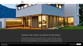 Website Screenshot: Melis + Melis OG - Melis + Melis Architekten | Tirol | Neubau-Umbau - Date: 2023-06-26 10:26:33