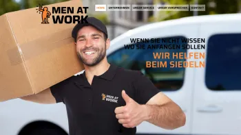 Website Screenshot: menatwork_ - men at work object service GmbH | WIR PACKEN´S SAUBER AN | Graz und Umgebung - Date: 2023-06-23 12:07:01