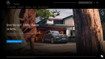 Website Screenshot: Mercedes-Benz Österreich Vertriebsgesellschaft m. b. H. - Mercedes-Benz Personenwagen - Date: 2023-06-23 12:07:01