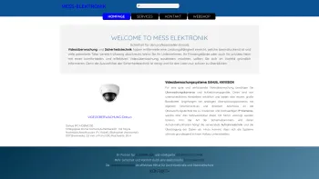 Website Screenshot: MessCo SAT - Professioneller Ansatz |Alarm|Videoüberwachung|Musikanlage - MESS ELEKTRONIK - Date: 2023-06-23 12:07:01