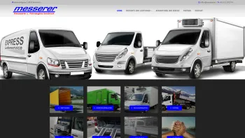 Website Screenshot: Messerer Karosserie u. Fahrzeugbau - Aufbauten | Einbauten - Fahrzeugbau Messerer Innsbruck - Date: 2023-06-14 10:43:50