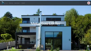 Website Screenshot: Metallbau Löffler - Metallbau - Date: 2023-06-14 10:43:50