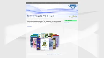 Website Screenshot: Metatron Verlag - Date: 2023-06-23 12:07:04