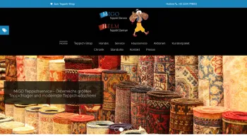 Website Screenshot: MIGO-Teppichwäscherei und Handels GmbH - MIGO Teppichservice - Teppichwäsche in Wien und Umgebung - Date: 2023-06-23 12:07:10