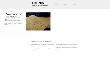 Website Screenshot: minais - individual cad software - minais individual software - Date: 2023-06-23 12:07:10