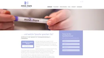 Website Screenshot: mind&more - Startseite - Mind & More - Date: 2023-06-23 12:07:10