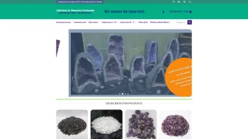 Website Screenshot: Mineralienwelt Glück Ihr Onlineshop für Mineralien und Edelsteine - Edelsteine und Mineralien | Online Shop Fachhandel - Date: 2023-06-14 16:37:36