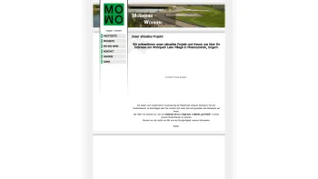 Website Screenshot: MoWo Projektentwicklung GmbH - Unser aktuelles Projekt: - Date: 2023-06-23 12:07:16