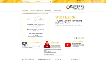 Website Screenshot: moderne verpackung carl bernh. hoffmann gmbh - moderne verpackung - Verpackungsspezialist für individuelle Verpackungslösungen und Standards - Date: 2023-06-23 12:07:18