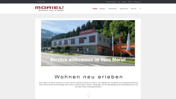 Website Screenshot: bei Möbel Moriel - Möbelhaus Moriel - Wohnen neu erleben - Date: 2023-06-23 12:07:18