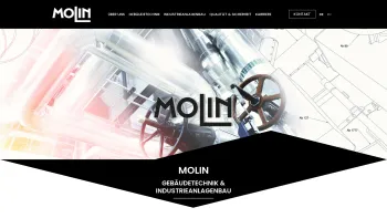Website Screenshot: MOLIN Industrie, Inbetriebnahme & Montage Gmbh & Co.KG - Home - MOLIN Industrie - Date: 2023-06-14 10:43:56