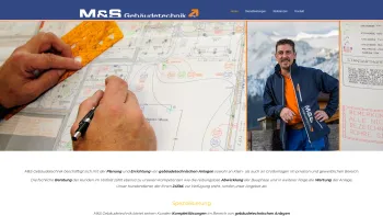 Website Screenshot: M&S Gebäudetechnik - M&S Gebäudetechnik – Montage und Service - Date: 2023-06-23 12:07:21