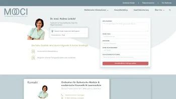 Website Screenshot: Ordination Dr. Andrea Luidold - Dr. Andrea Luidold - Ästhetische Medizin | MOOCI - Date: 2023-06-26 10:26:35
