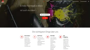 Website Screenshot: MOON-Paintballhalle - Start | MOON-Paintball | die einzigen in Wien - Date: 2023-06-14 10:43:59