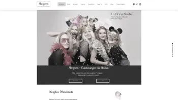Website Screenshot: mosybox - Fotobox mieten für Ihre Hochzeit! Wien & NÖ inkl. Auf- Abbau - Date: 2023-06-23 12:07:24