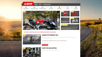 Website Screenshot: Kurt http//www.motorrad-maehr.at/ - Motorräder sind unsere Passion - Motorrad-Center Mähr - Date: 2023-06-23 12:07:27