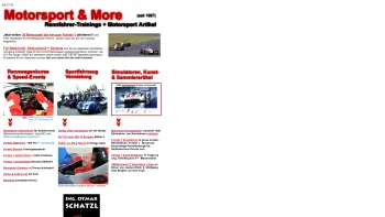 Website Screenshot: DONAU-Autosport Rennfahrer Schule seit 1997 - Rennfahrer Kurse seit 1997 - über 30 orig. Rennwagen SELBER fahren! - Date: 2023-06-23 12:07:27