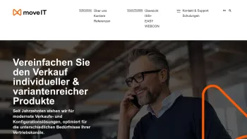 Website Screenshot: moveIT Software GmbH - moveIT – SIMPLIFY YOUR SALES - Date: 2023-06-23 12:07:27