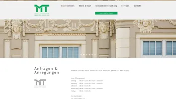 Website Screenshot: müller trampitsch immobilien - MT Immobilien - Date: 2023-06-23 12:07:30