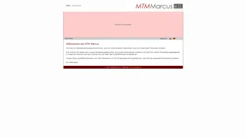 Website Screenshot: MTM Marcus e.U. - Willkommen bei MTM Marcus | MTM Marcus - Date: 2023-06-14 10:44:01