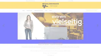 Website Screenshot: Mühlberger Fahrzeugbau - Mühlberger Anhänger - Date: 2023-06-23 12:07:33