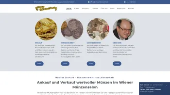 Website Screenshot: Wiener Münzensalon Manfred Strotzka - An- & Verkauf v. Münzen & Gold | Wiener Münzensalon 1010 Wien - Date: 2023-06-15 16:02:34