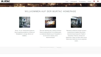 Website Screenshot: MURTAC Mess- und Regeltechnik, Analytische Chemie GmbH - Murtac - Date: 2023-06-14 10:36:55