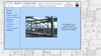 Website Screenshot: MURTH-CONSULTING BaugesmbH für Planung und Errichtung - MURTH-CONSULTING - Date: 2023-06-23 12:07:36