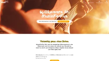 Website Screenshot: Music For Fun Gitarrenschule Vielsaitig ganz ohne Noten. - MusicForFun - Vielsaitig ganz ohne Noten! - Date: 2023-06-23 12:07:36