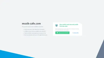 Website Screenshot: Musikcafe template11 - musik-cafe.com domain name is for sale. Inquire now. - Date: 2023-06-23 12:07:36