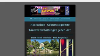 Website Screenshot: Live Musik-Caravans - MUSIK - CARAVANS - Date: 2023-06-23 12:07:36