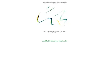 Website Screenshot: Jazz Klavierunterricht Wien mit Reinhard Micko, Jazzklavierunterricht Wien 1070, Improvisieren lernen, Jazzpiano, Klavierstunden - Jazz Klavierunterricht Wien Reinhard Micko - Date: 2023-06-23 12:07:38