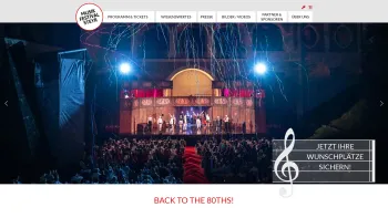 Website Screenshot: Musikfestival Steyr - Willkommen beim Musikfestival Steyr - Musikfestival Steyr - Date: 2023-06-14 10:44:01