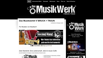 Website Screenshot: Musikhaus Schwaiger GmbH - Das Musikwerk® V`BRUCK + TRAUN - Das Musikwerk - Date: 2023-06-15 16:02:34