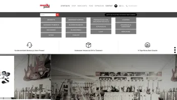 Website Screenshot: Musik Paul Musikfachhandel Jürgen Längle e.U. - Musik Paul - Das Musikhaus in Götzis - Date: 2023-06-15 16:02:34