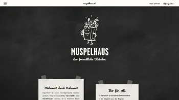 Website Screenshot: Muspelhaus - MUSPELHAUS der freundliche Bioladen in Salzburg Maxglan - Date: 2023-06-14 10:44:01