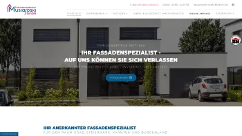 Website Screenshot: Mustafoski GmbH Ihr Fassadenspezialist - Fassadenspezialist | Mustafoski GmbH in Graz - Date: 2023-06-23 12:07:39