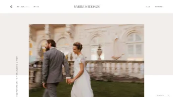Website Screenshot: Myrtle Weddings - Hochzeitsfotografin Wien + Vorarlberg | Myrtle Weddings - Date: 2023-06-26 10:26:35