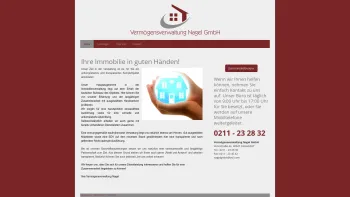 Website Screenshot: Nagel Index of - Vermögensverwaltung Nagel GmbH - Hausverwaltung in Düsseldorf - Vermögensverwaltung Nagel GmbH Hausverwaltung in Düsseldorf - Date: 2023-06-23 12:07:41
