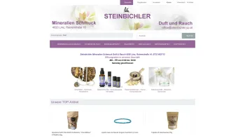 Website Screenshot: Naturkosmetik-Austria Online-Shop - Steinbichler Mineralien und Naturkosmetik - Date: 2023-06-14 10:44:04